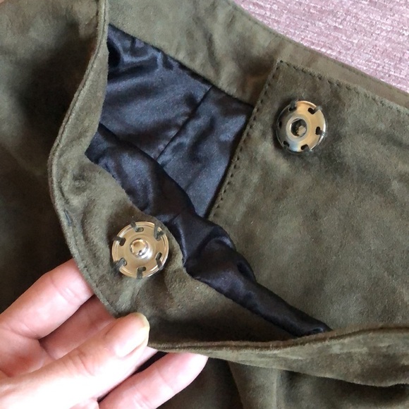 NEW Understated Revolve Leather Coastal Cowboy Mini Skirt - Picture 6 of 9